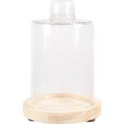 Clayre & Eef Stolp Ø 11x17 cm Bruin Hout