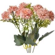 Clayre & Eef Kunstbloem 31 cm Roze Kunststof