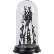 Clayre & Eef Stolp Ø 18x36 cm Bruin Glas Sleutels