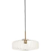 Light & Living - Hanglamp PLEAT - Ø30x17cm - Helder