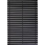 QUVIO Badmat / Douchemat – 60x40cm – Hout – Zwart