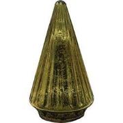 Clayre & Eef Kerstdecoratie met LED-verlichting Kerstboom Ø 11x19 cm G...