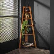 Hoyz Collection - Hoekrek Angle - Massief Acacia Zandkleur