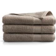 DoubleDry Hotel Badhanddoeken 70 x 140 cm – Set van 3 – 100% Katoen 50...