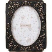 Clayre & Eef Fotolijst 13x18 cm Zwart Kunststof