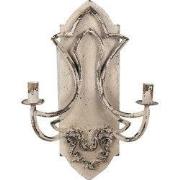 Clayre & Eef Wandlamp 41x17x60 cm Beige Metaal