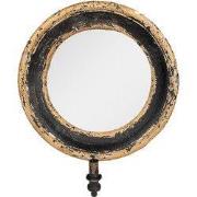 Clayre & Eef Spiegel 50x18x60 cm Bruin Hout