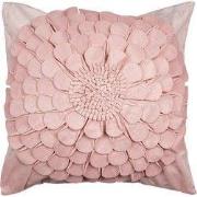 Clayre & Eef Kussenhoes 45x45 cm Roze Polyester Bloem