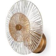 Maytoni - Wandlamp Aster - Goud - Ø28