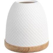 Clayre & Eef Waxinelichthouder Ø 9x10 cm Wit Porselein