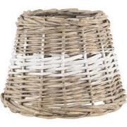 Clayre & Eef Lampenkap Ø 20x15 cm Bruin Rotan