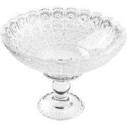 Clayre & Eef Schaal Ø 32x21 cm Transparant Glas