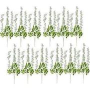 Clayre & Eef Kunstbloemen Set van 12 110 cm Wit Kunststof