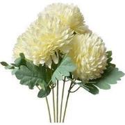 Clayre & Eef Kunstbloem 43 cm Wit Kunststof