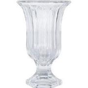 Clayre & Eef Vaas Ø 12x19 cm Transparant Glas