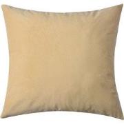 Clayre & Eef Kussenhoes 45x45 cm Beige Synthetisch