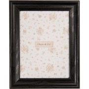 Clayre & Eef Fotolijst 10x15 cm Zwart MDF