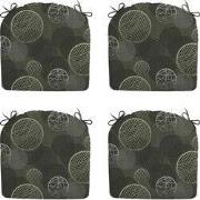 Madison -  Zitkussen Circle green - Ca. 46x48 cm - Set van 4