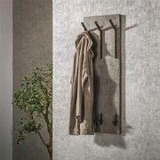 Hoyz Collection - Kapstok Ferro 2x3 Haken Hoog - Brons Antiek