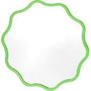 Make up Mirror - Round - Green - 25x1x25cm