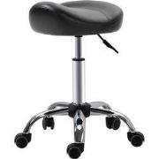 Ergonomische Zadelkruk Kunstleer Amazonekruk in Hoogte Verstelbaar 54-...