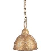 Clayre & Eef Hanglamp Ø 20x22 cm Goudkleurig Metaal