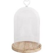 Clayre & Eef Stolp Ø 14x22 cm Transparant Glas