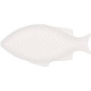 Clayre & Eef Kom Vis 200 ml Wit Keramiek