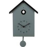 Clayre & Eef Koekoeksklok 20x10x26 cm Groen Kunststof