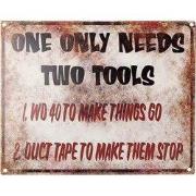 Clayre & Eef Tekstbord 25x20 cm Beige Rood IJzer