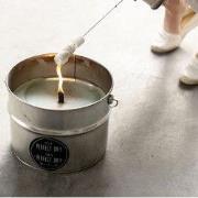 Rustik Lys buitenkaars in blik (Wit)