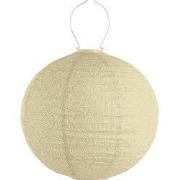 Lumiz Solar Buitenlampion - Tigres Rond - 40 cm - Geel