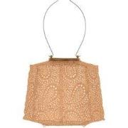 LUMIZ Solar Lampion Paisley Lamp - 20 cm - Abrikoos