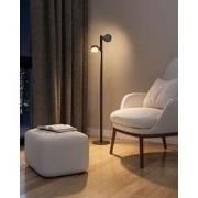 Sompex | vloerlamp RONDA| Dubbele lampen | Antraciet | oplaadbare vloe...