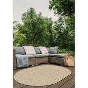 Brussels Vintage Buitenkleed – Ovaal - Effen Indoor & Outdoor Vloerkle...