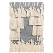 MAHRI - Wandhanger - Donkergrijs - Katoen