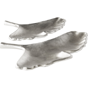 PALENQUE - Decoratieve schaal - Zilver - Aluminium