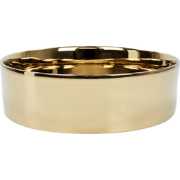 TEBAR - Wastafel - Goud - 40 x 40 cm - Keramiek