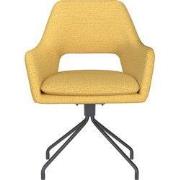 Eetkamerstoel Mos Oker Spider Swivel - Giga Meubel