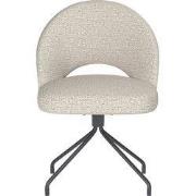 Eetkamerstoel Mick Off-White Spider Swivel - Giga Meubel