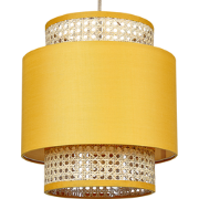 BOERI - Hanglamp - Mosterdgeel - Polyester