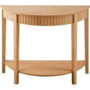 Afgeronde console met golfeffect en 2 niveaus, hoogte 76 cm  BOLOGNE