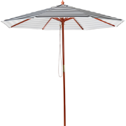 FERENTILLO - Parasol - Wit - 260 cm - Polyester