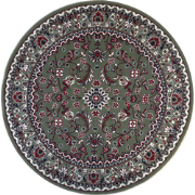 Nain Klassiek - Rond - Laagpolig Oosters Vloerkleed - Vintage Tapijt -...