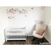 Japanse kersenbloesem - Kinderbehang - 194,8 cm x 280 cm - Walloha