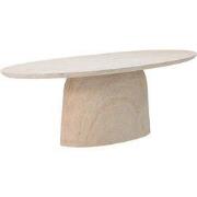 Eettafel Ovaal 200cm - Naturel Betonlook - Myrna