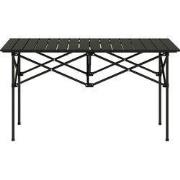 Opvouwbare Campingtafel met Oprolbaar Tafelblad van Aluminium - 95 x 5...