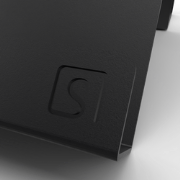 Kookboekhouder zwart