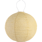 Lumiz Solar Buitenlampion - Tigres Rond - 40 cm - Geel