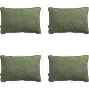 Madison -  Sierkussen Panama green - Ca. 40x60 cm - Set van 4